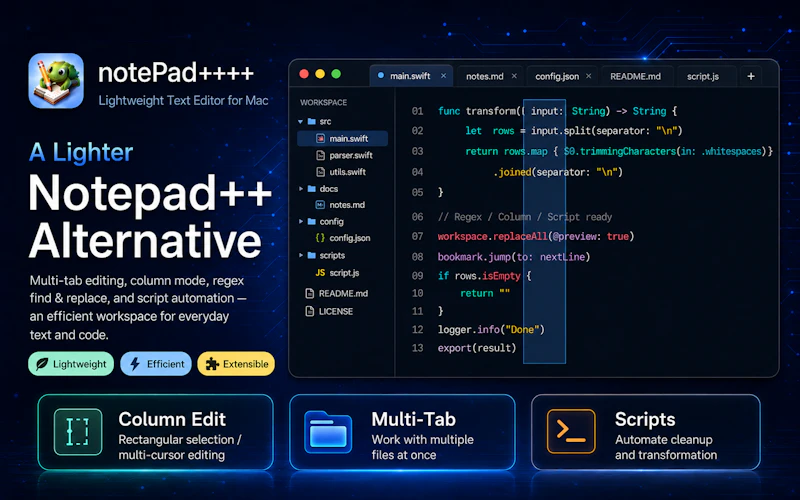 notePad++++ screenshot 1