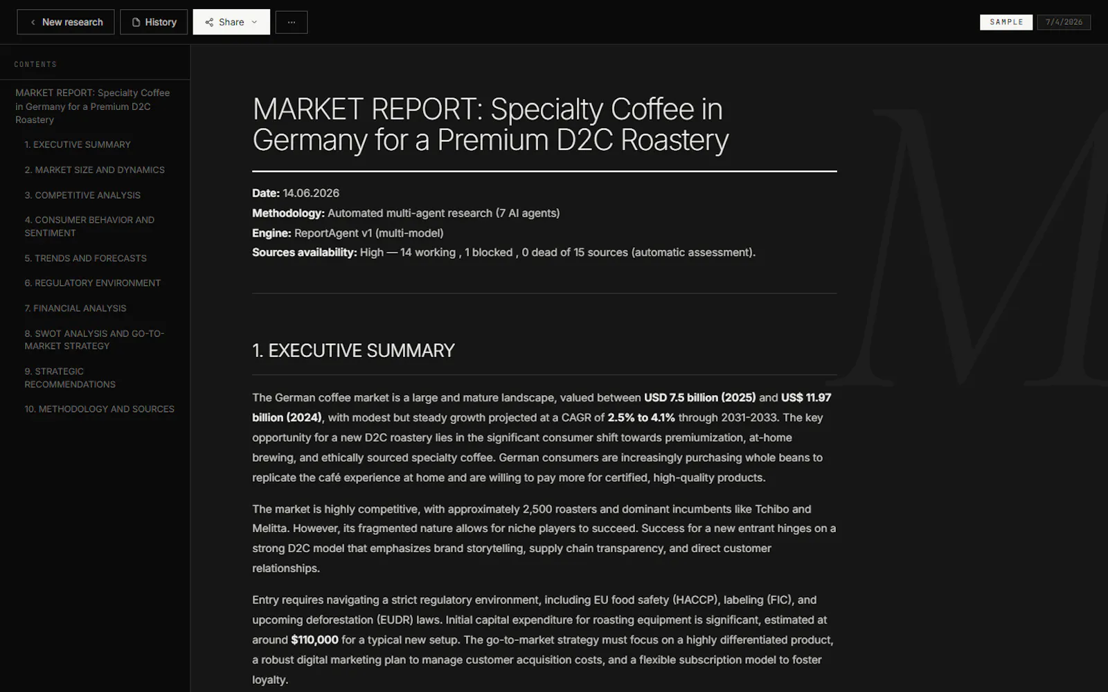 ReportAgent screenshot 6