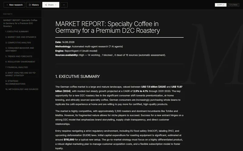 ReportAgent screenshot 6