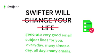 Swifter gallery image
