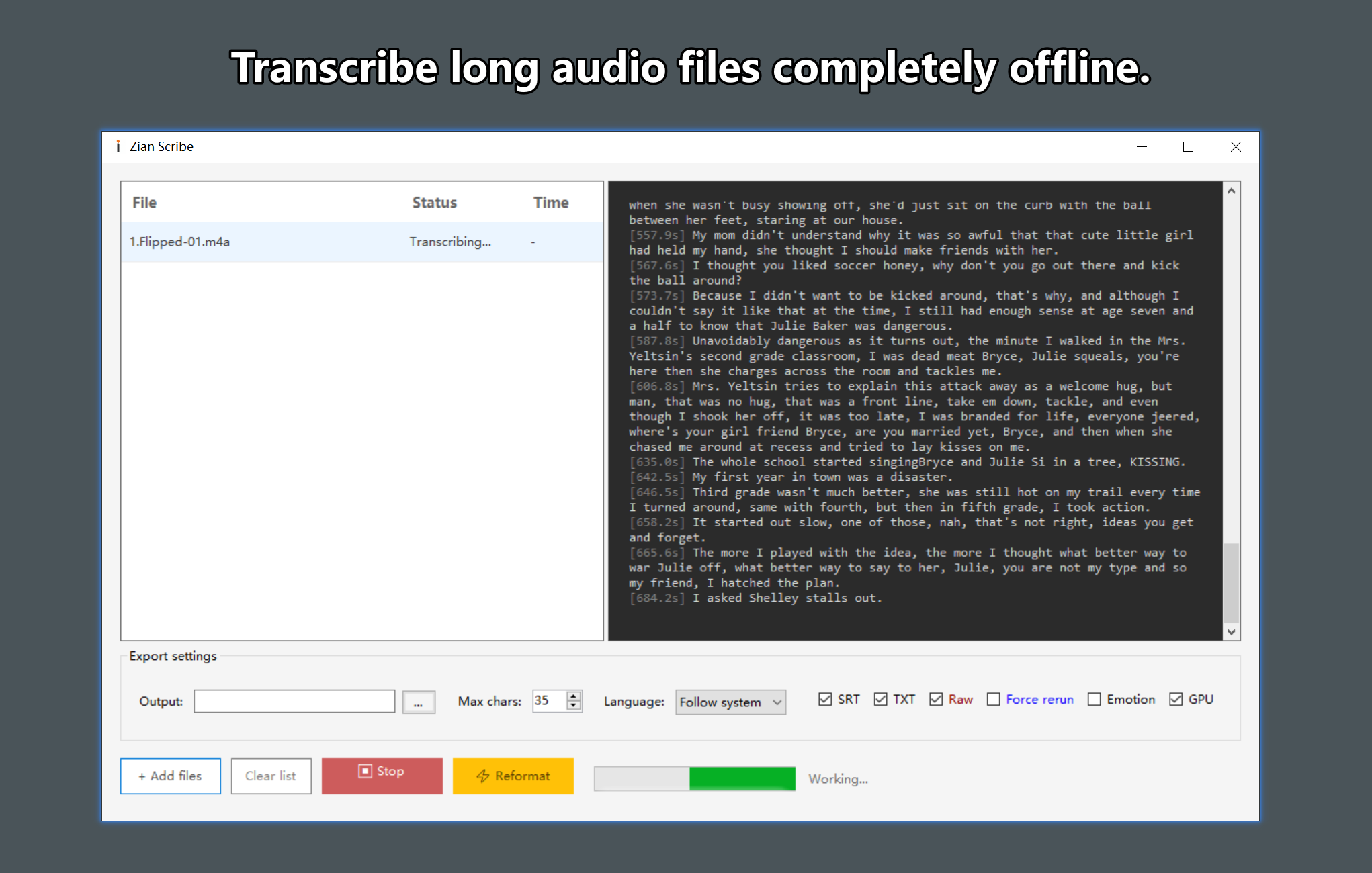 Zian - Local AI Voice Typing gallery image