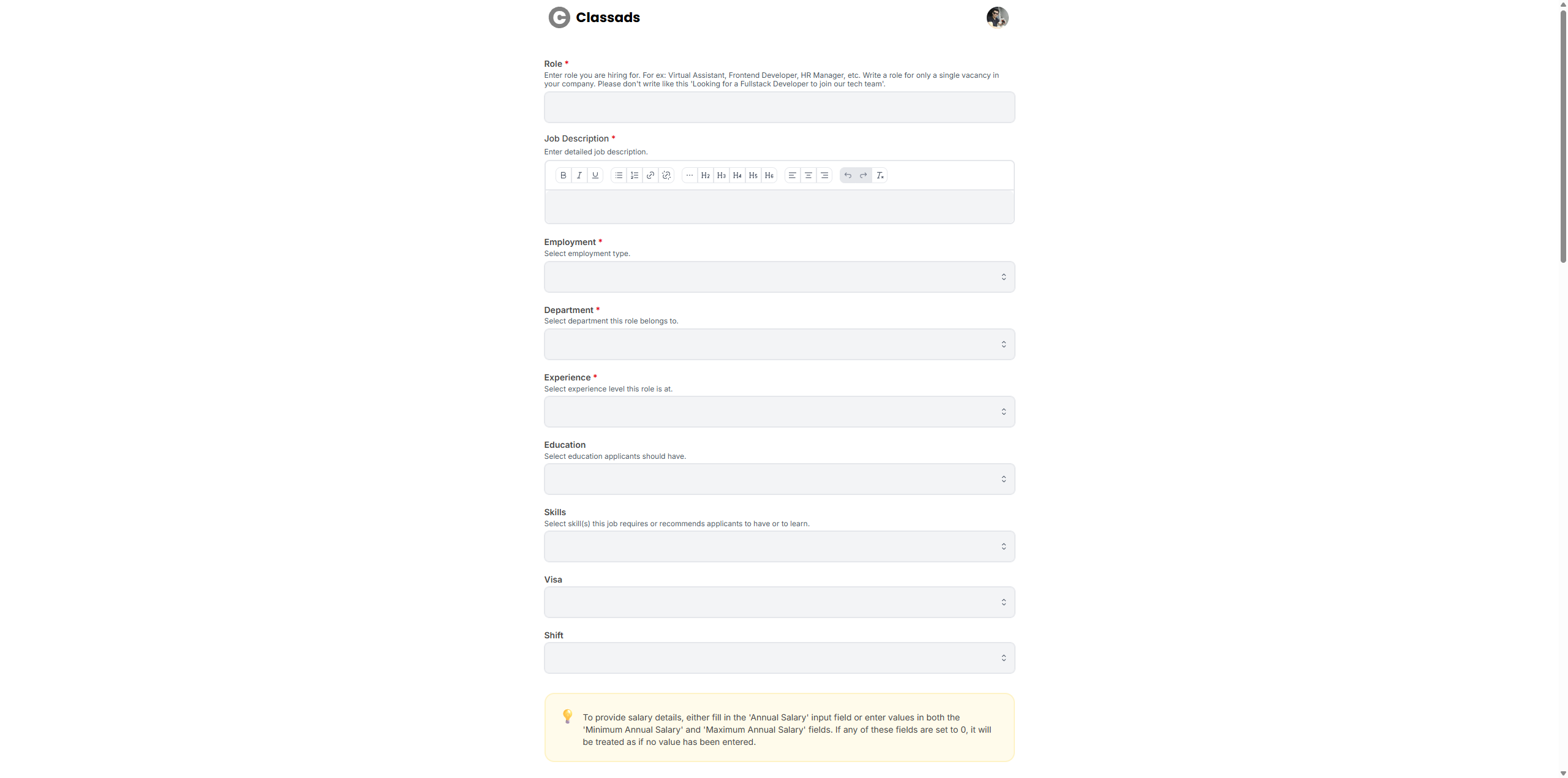 Classads launch gallery image