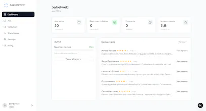 AssistReview : avis Google IA en 1 clic gallery image