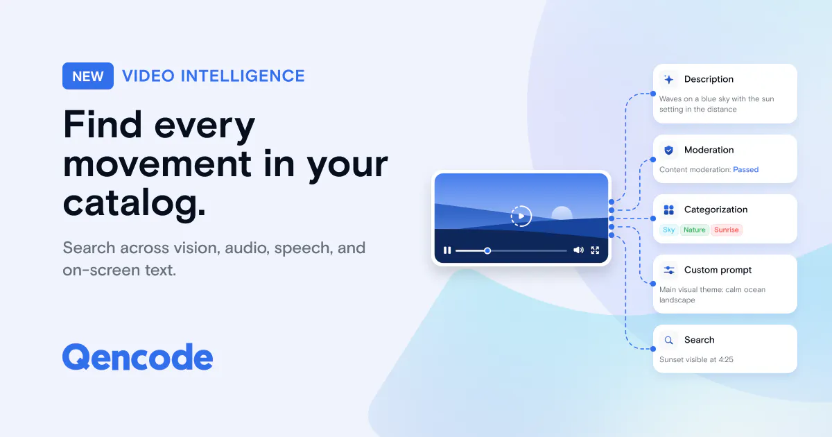 Video Intelligence by Qencode gallery image