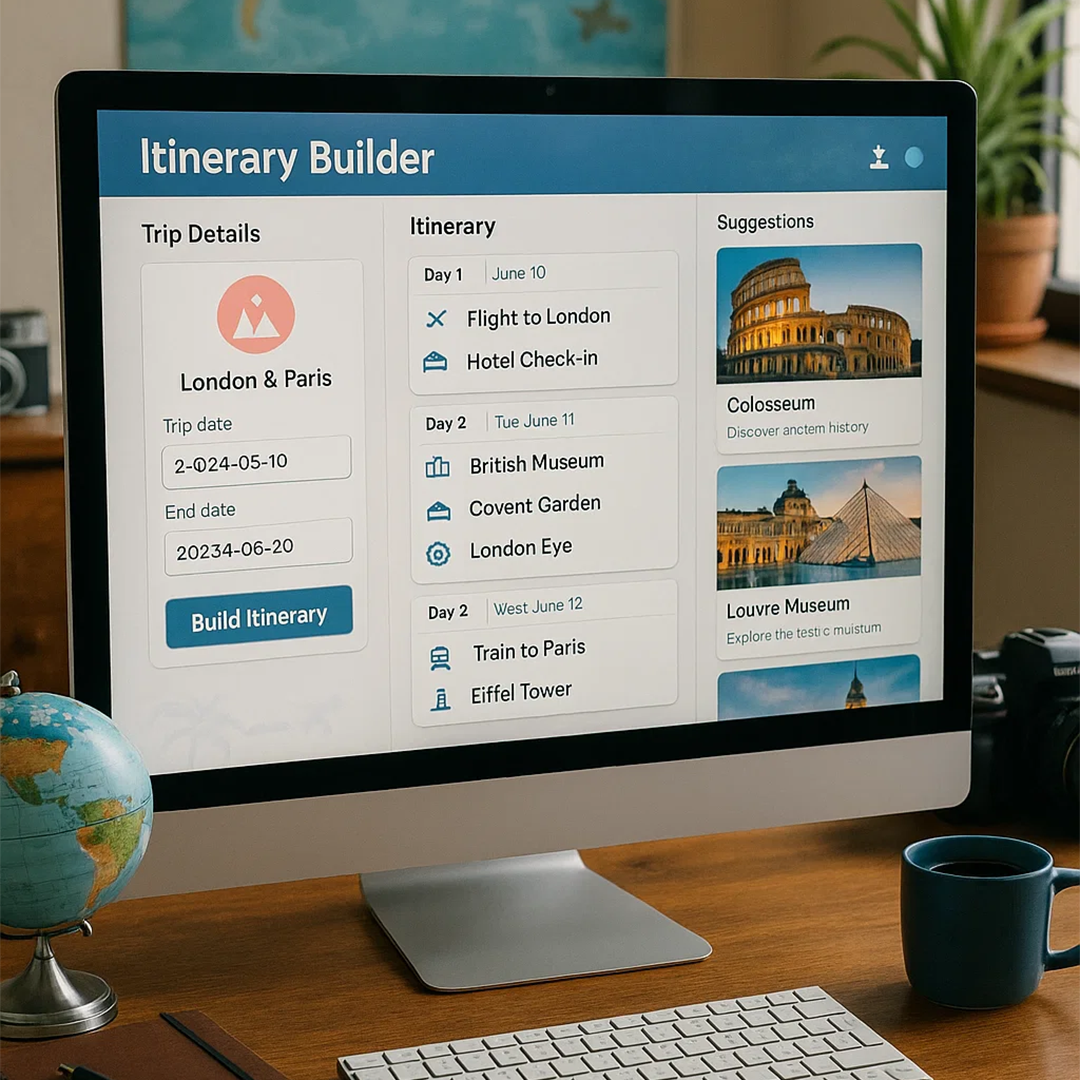 Travel Itinerary Builder Software  - Screenshot 3 preview