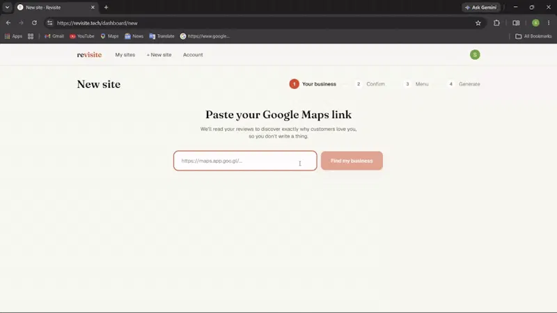 Revisite screenshot 1 (video preview)