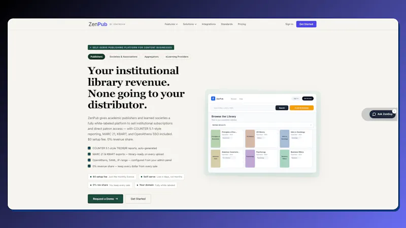 ZenPub screenshot 2