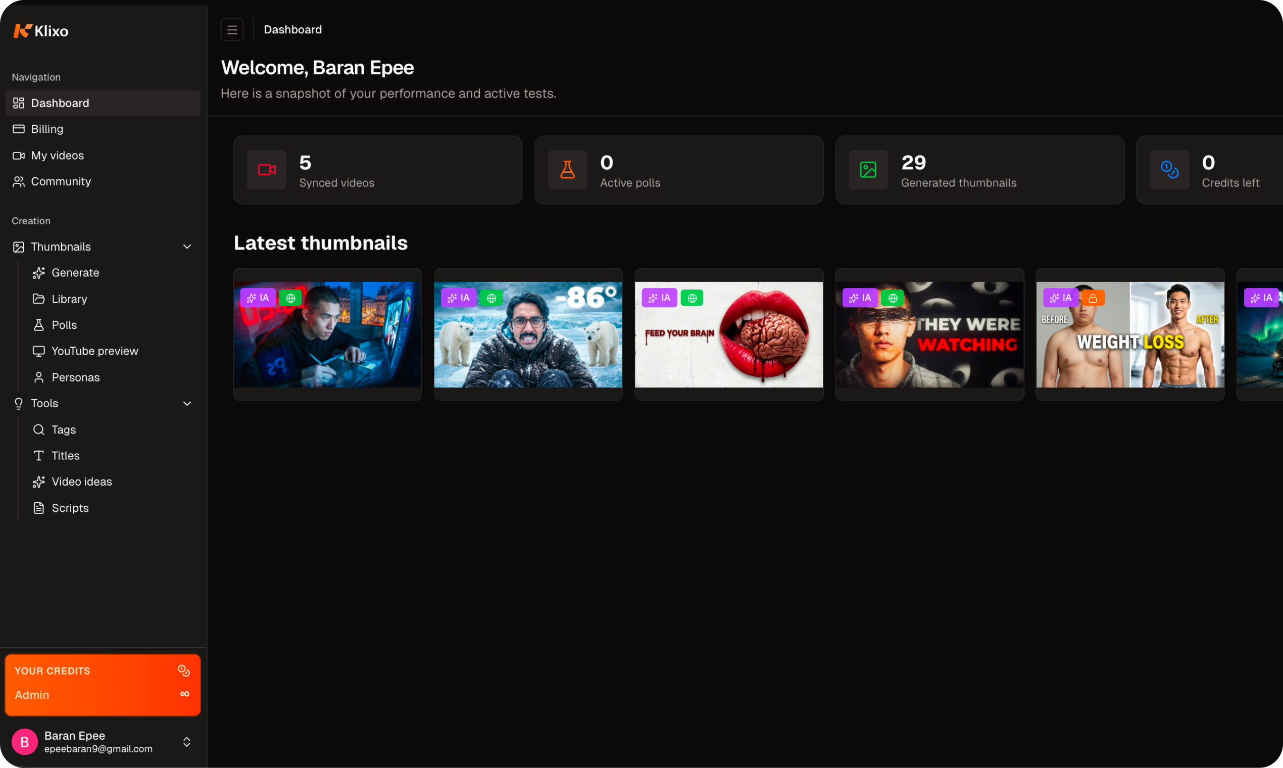 Klixo - Screenshot 4 showing product features and functionality