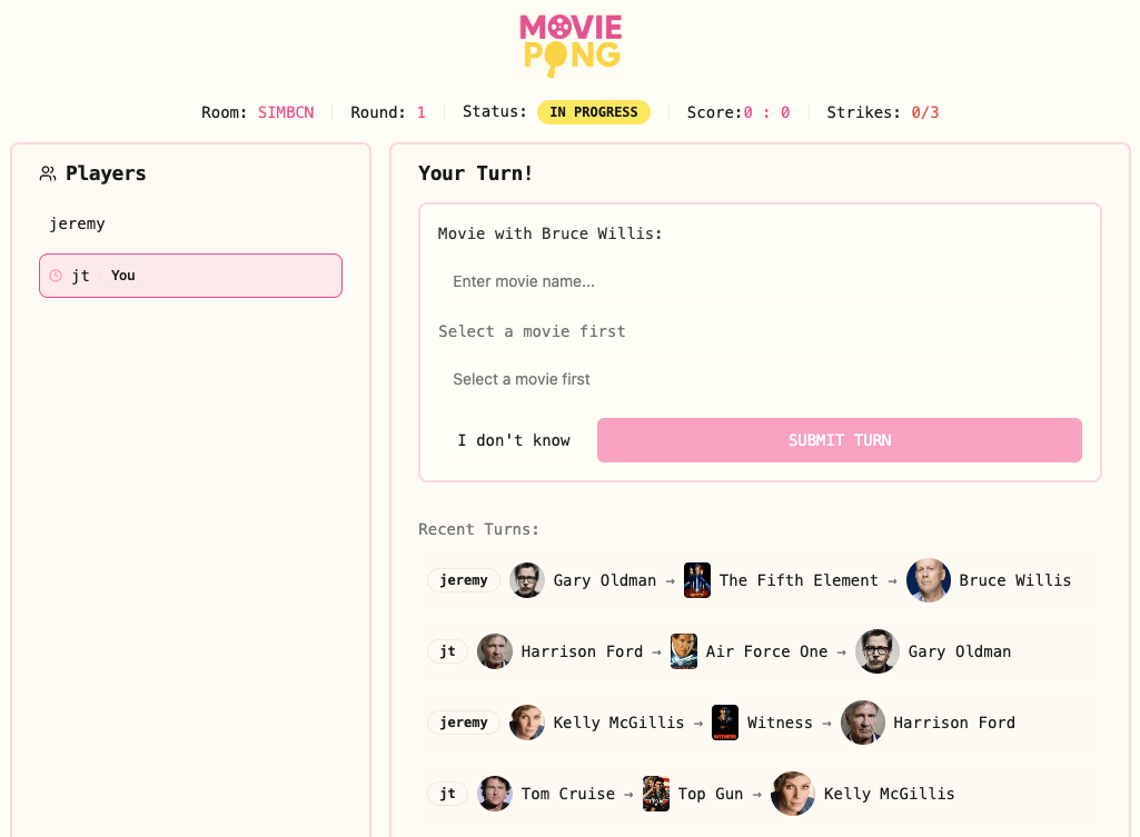 moviepong - เกมนักแสดง - Movie ที่คุณไม่รู้ว่าคุณต้องการ media 4