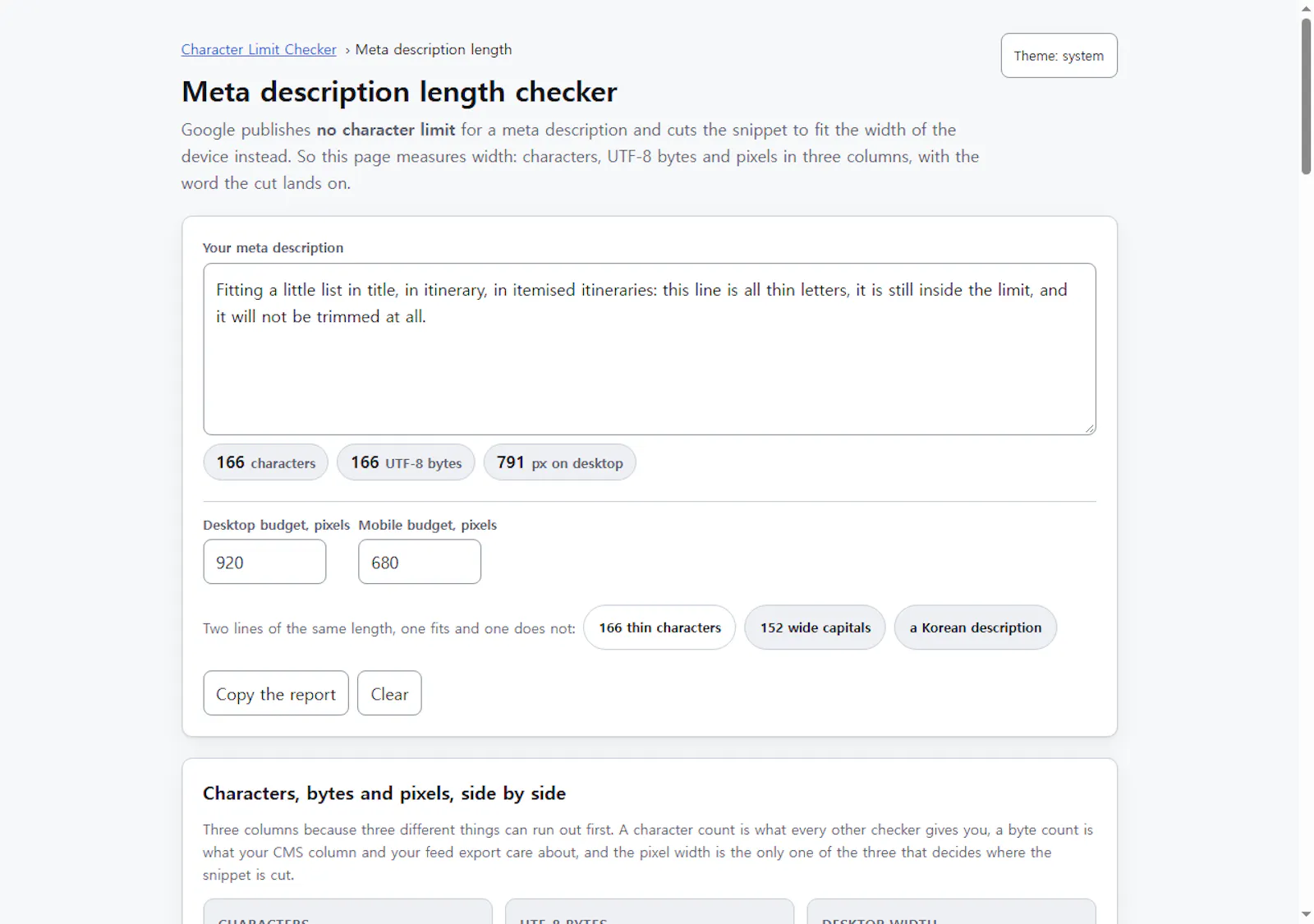 Character Limit Checker screenshot 2