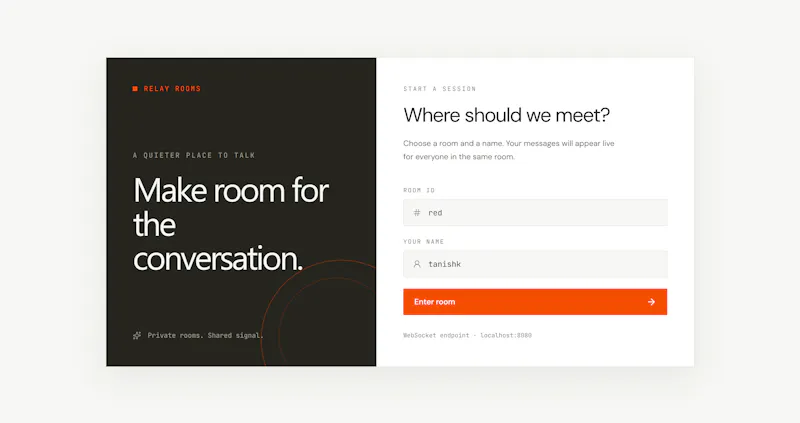 Relay Rooms screenshot 1
