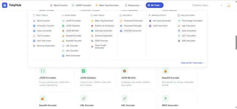 TolyHub screenshot 2