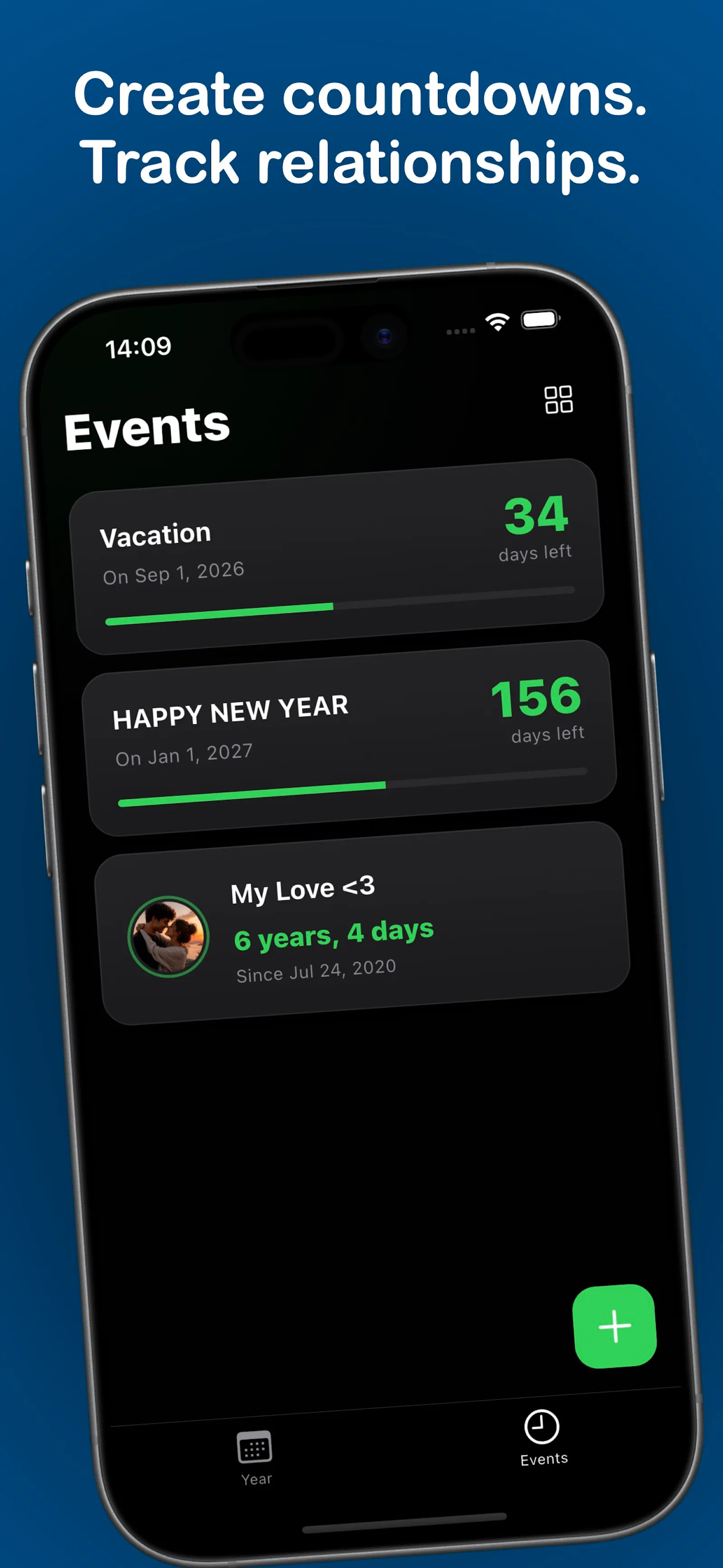 Days Left Year Progress screenshot 2