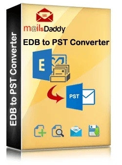 MailsDaddy EDB to PST Converter - Main product screenshot demonstrating key features and user interface