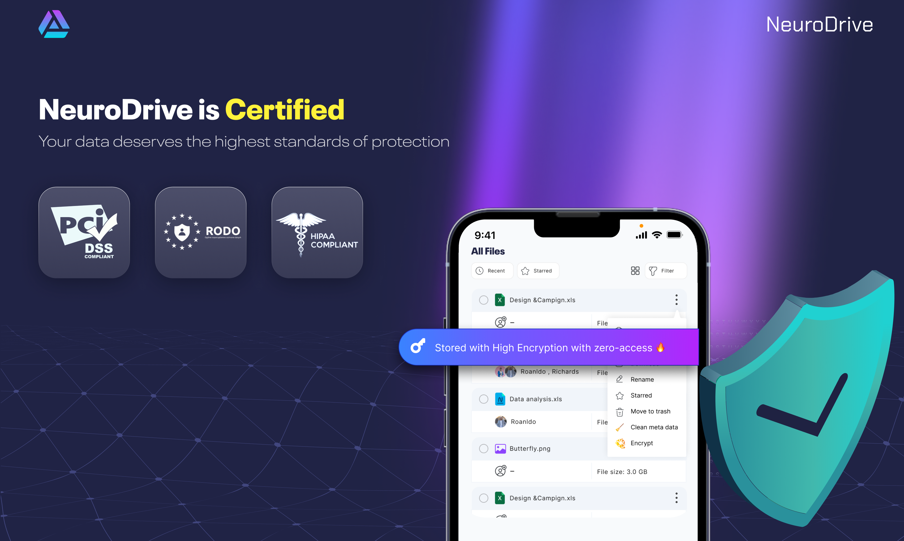 Média Neurodrive - La plate-forme de stockage cloud qui respecte votre confidentialité 3