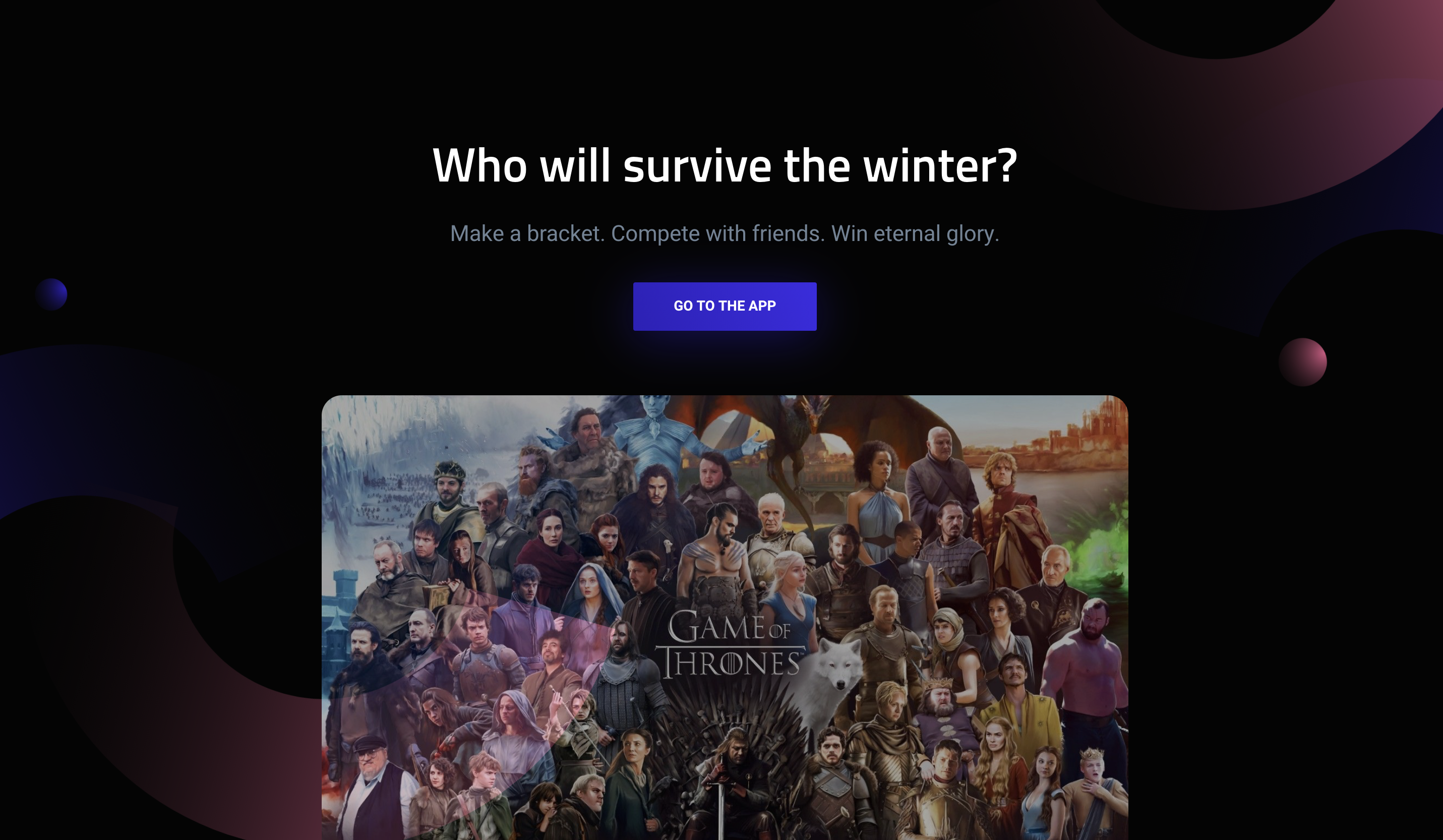 Game of Thrones Death Bracket gallery image