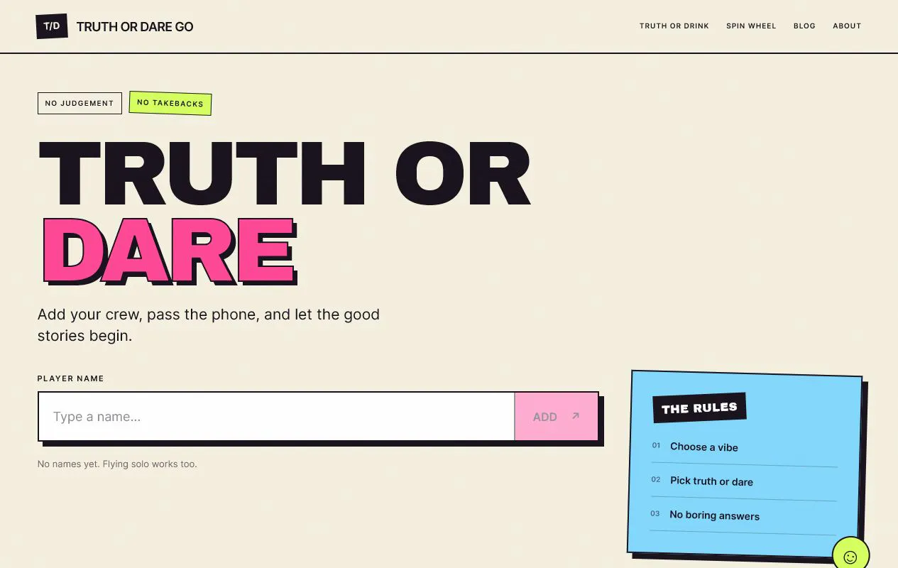 Truth or Dare Go gallery image