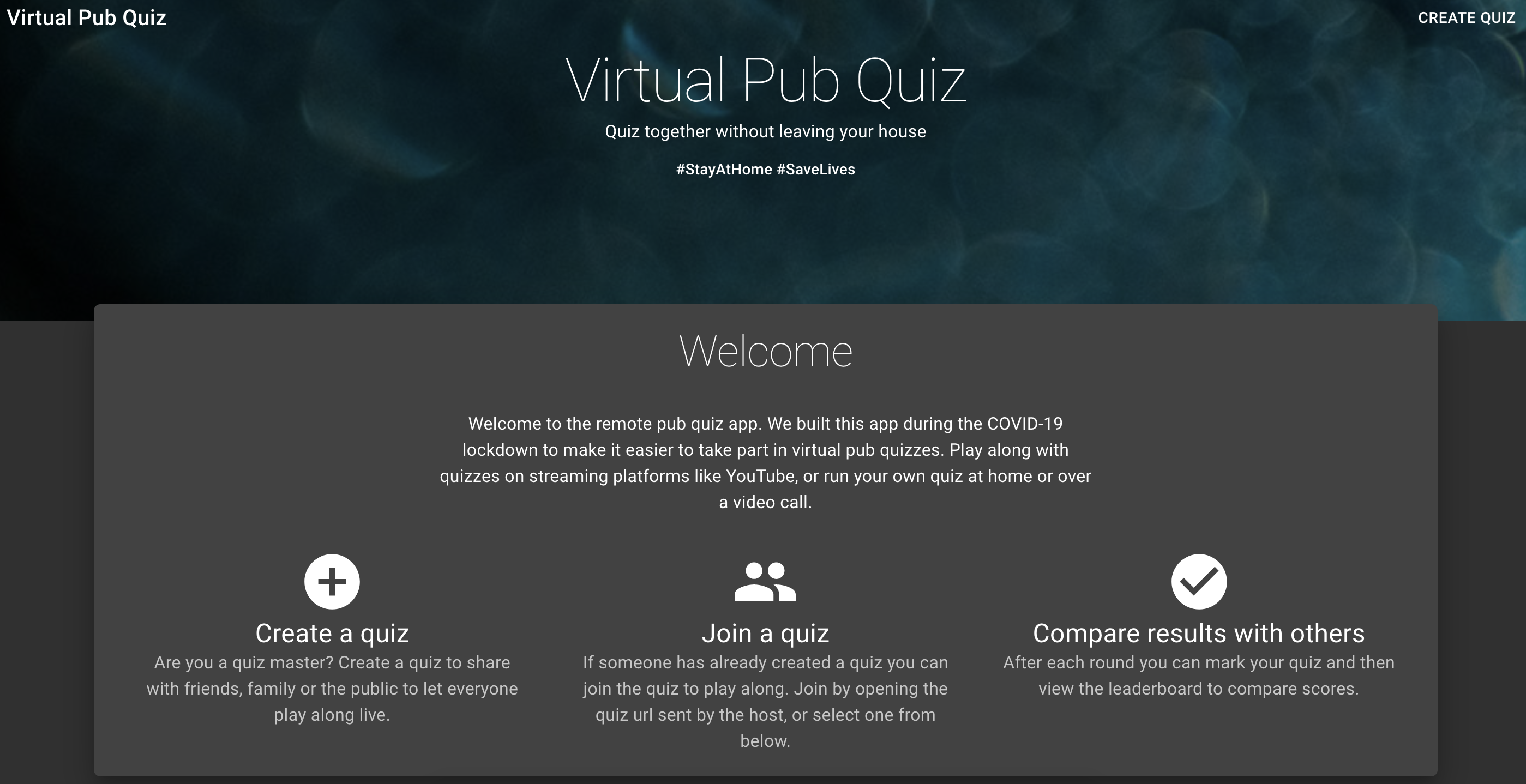 Virtual Quiz Website gallery image