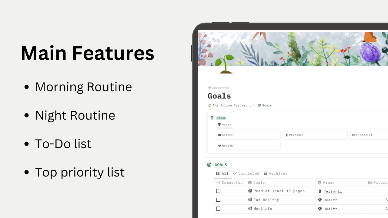 The Action Tracker - Life Planner media 2