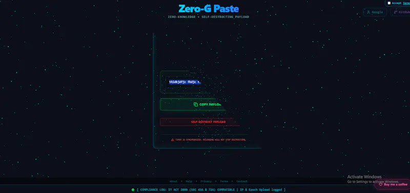 Zero-G Paste screenshot 3