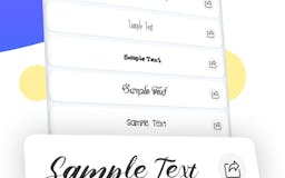 Fancy Fonts, Text and Nickname media 2