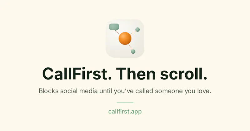 CallFirst screenshot 1