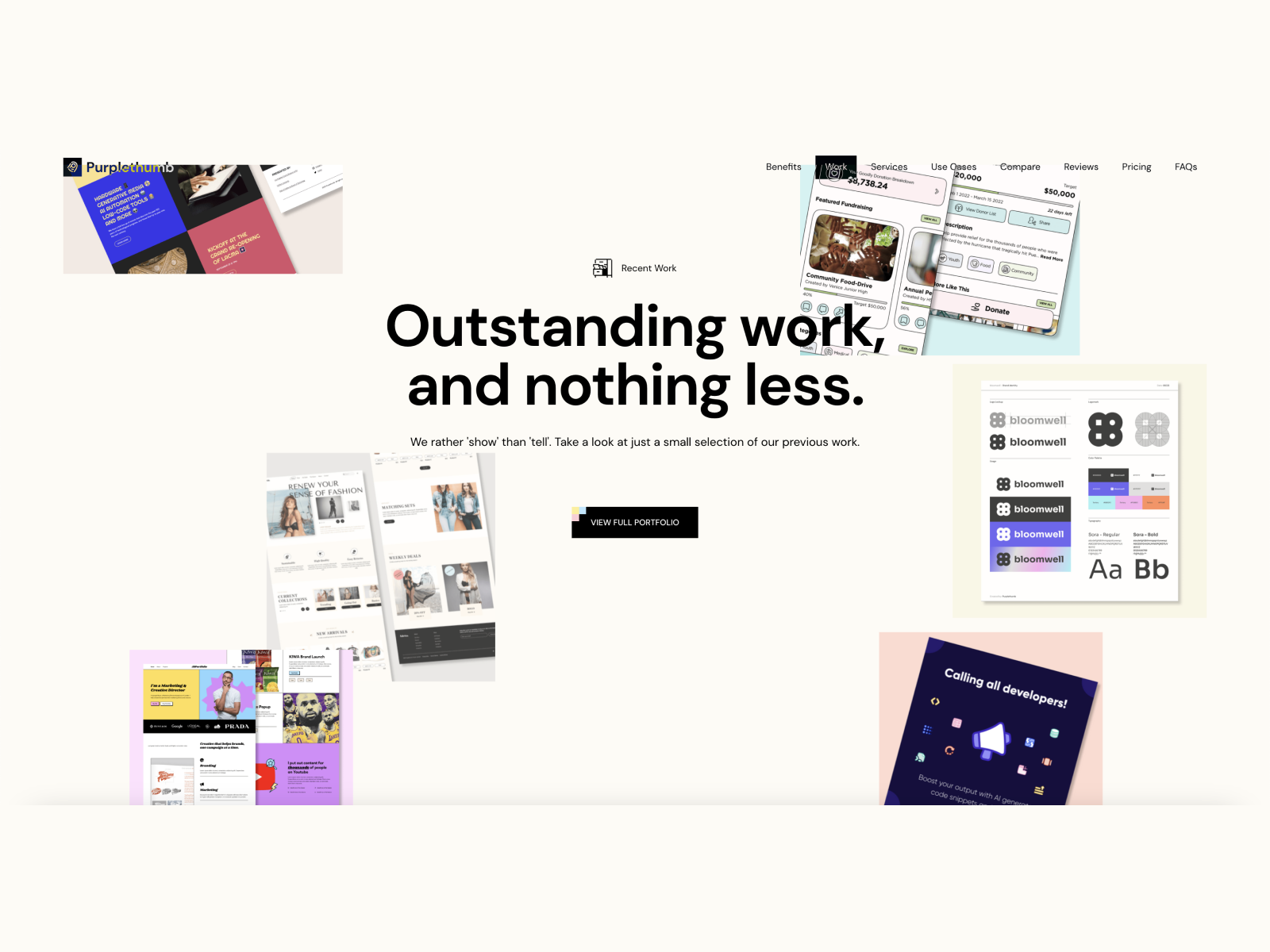 Purpurero - Diseño ilimitado y servicio de suscripción de flujo web media 3