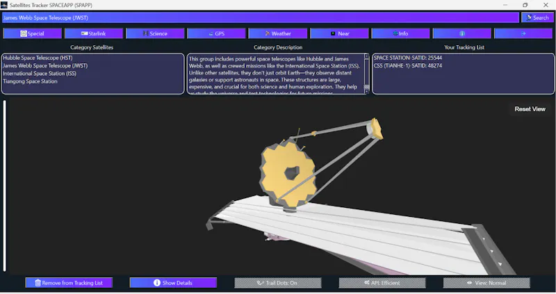SPACEAPP v5.6 — Project Horizons screenshot 5