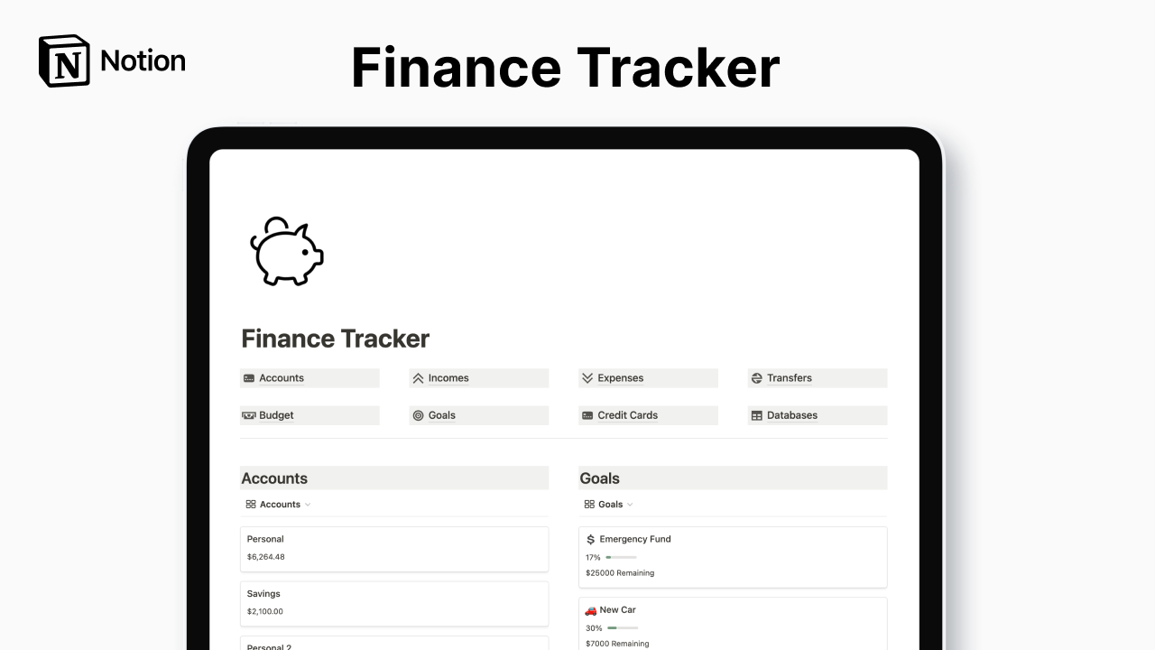 Finance Tracker gallery image