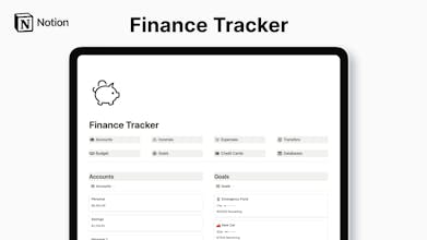 Finance Tracker gallery image