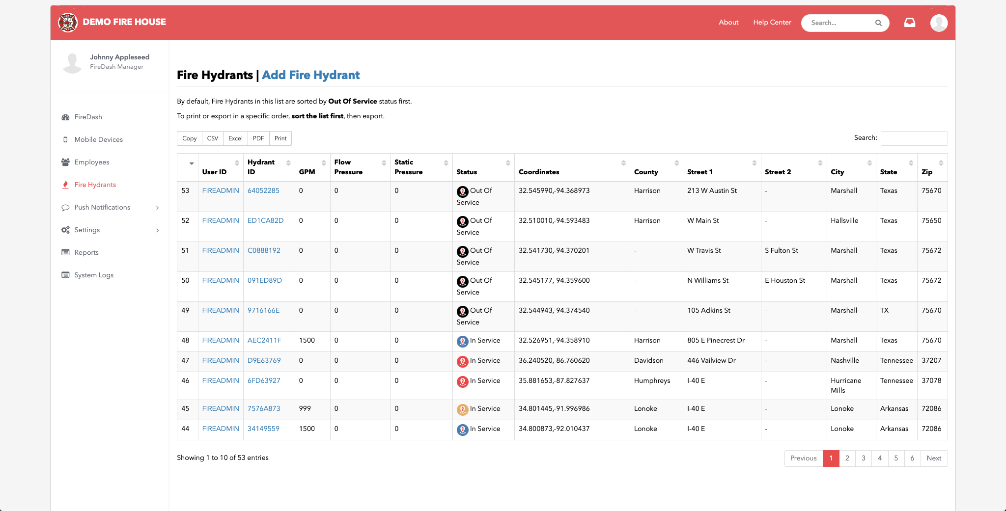 Fire Hydrant Manager gallery image