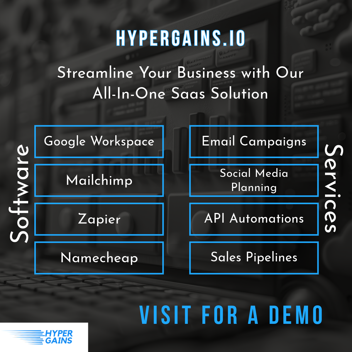 HyperGains.IO - 올인원 비즈니스 운영 플랫폼 미디어 2
