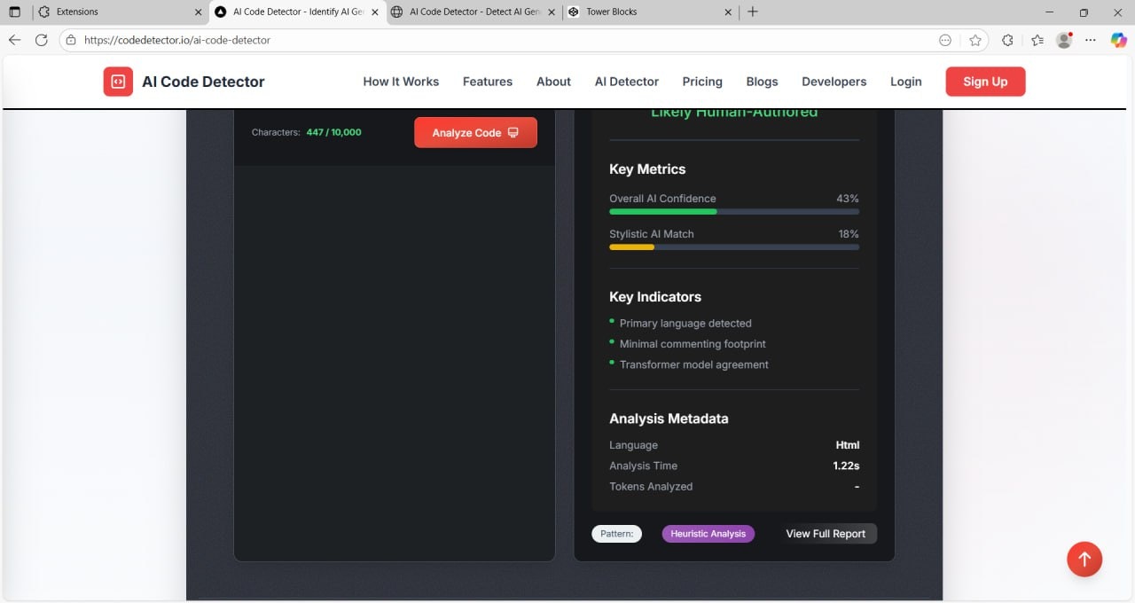 Ai Code Detector  gallery image