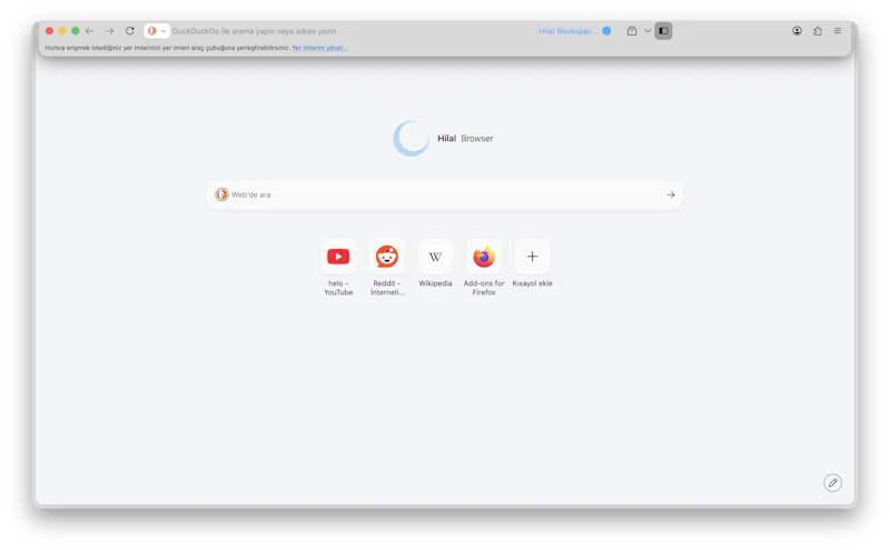 Hilal Browser screenshot 3