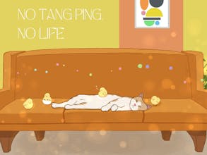 Tang Ping Cat - Memecoin Project gallery image