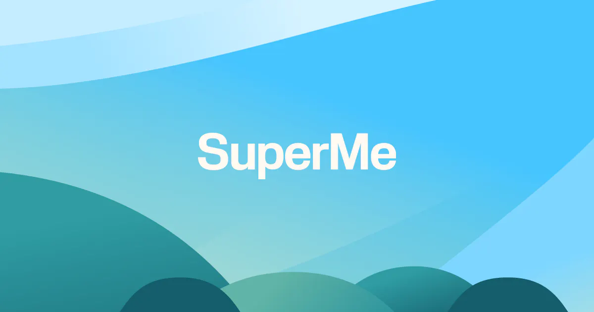 SuperMe product banner
