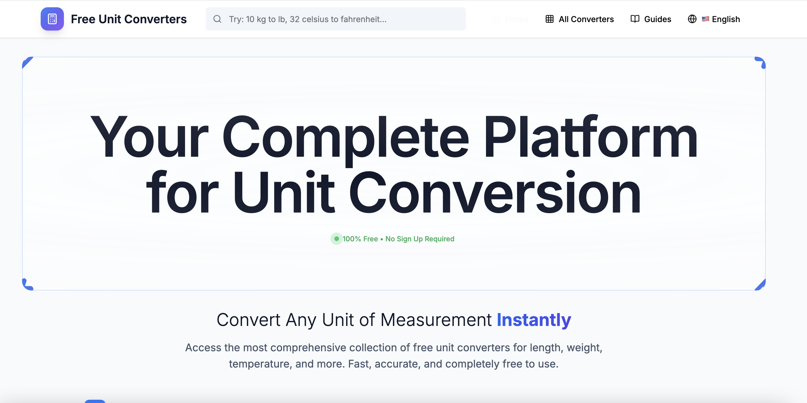 Free Unit Converters gallery image