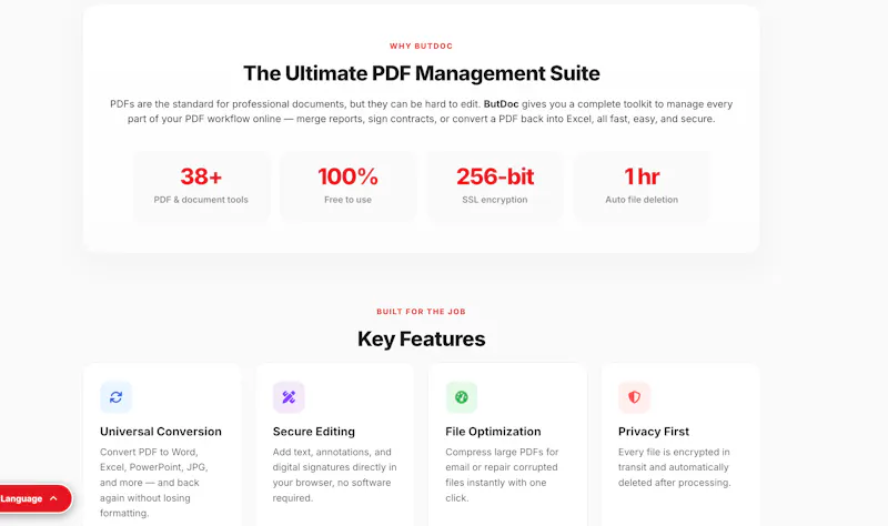 ButDoc – Free PDF Editor & Sign Online  screenshot 4