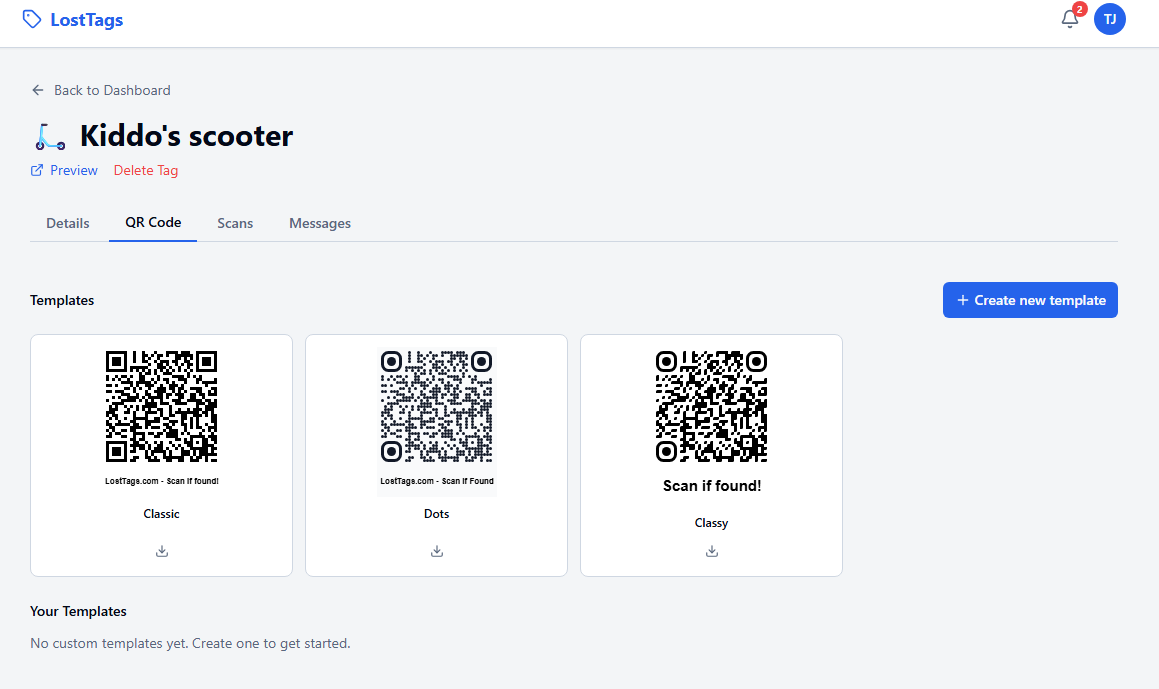 LostTags gallery image