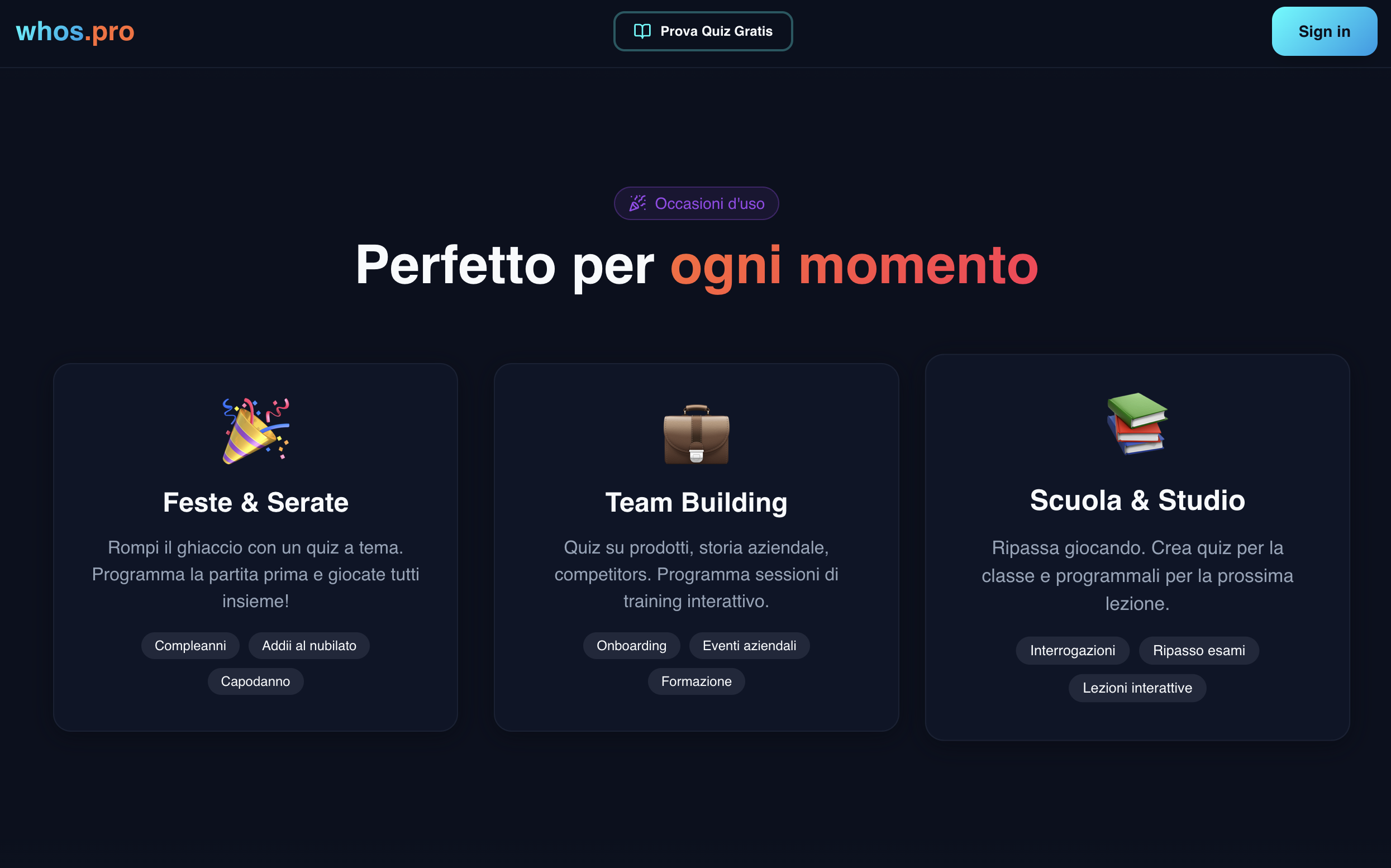whos.pro - Screenshot 3 showing product features and functionality