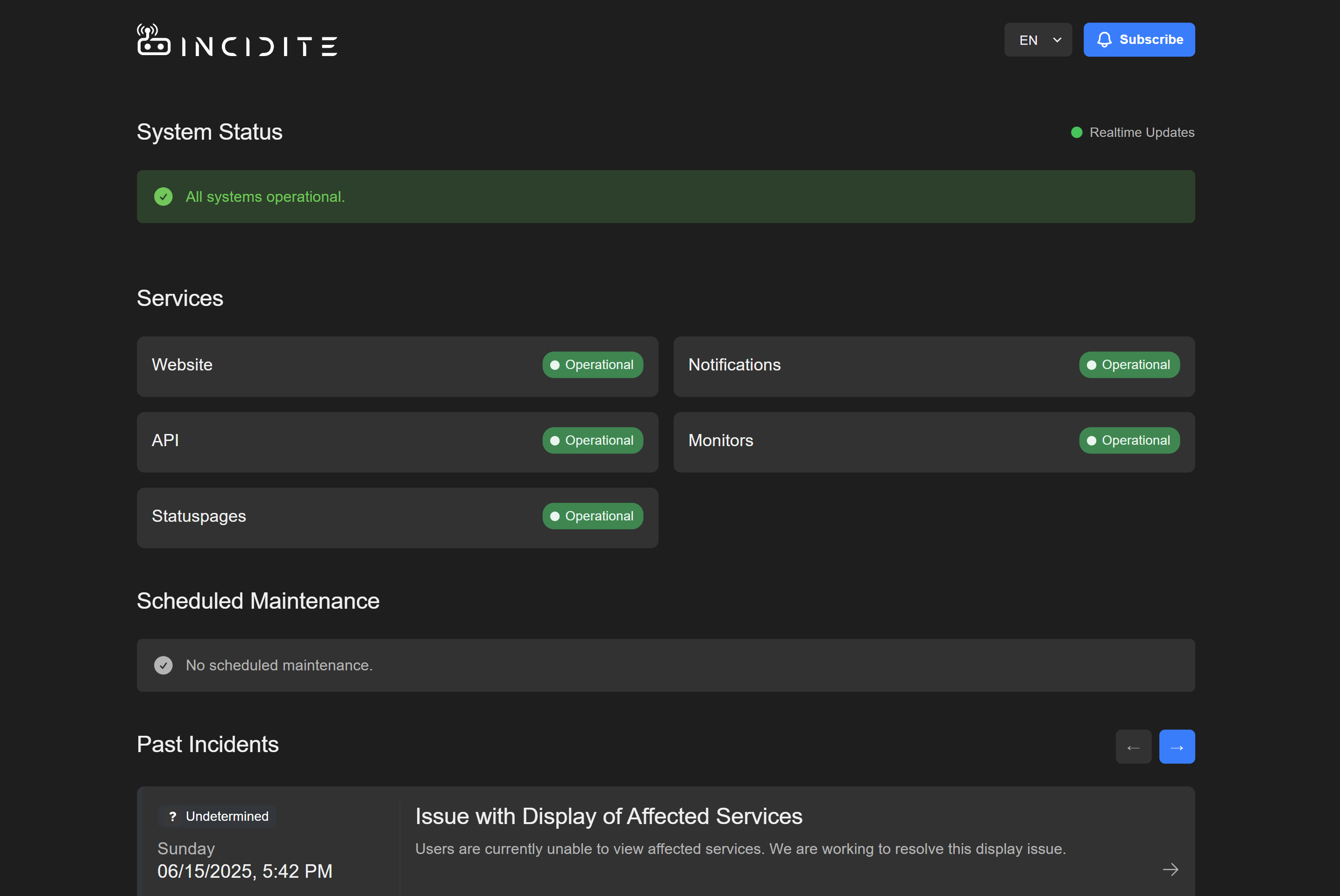 Incidite gallery image