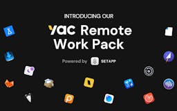 Yac Remote Work Pack on Setapp media 2