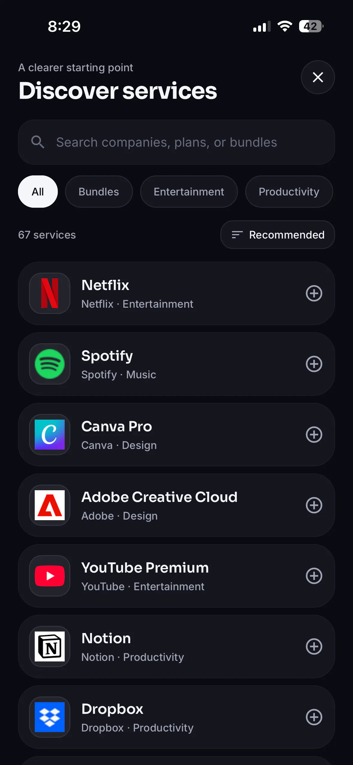 SubWise : Subscription Tracker gallery image