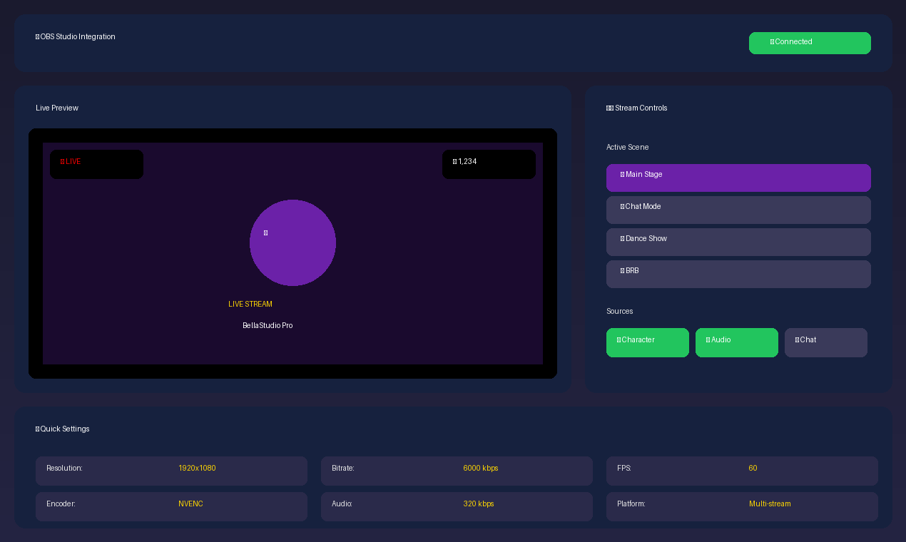 BellaStudio Pro - Screenshot 2 showing product features and functionality