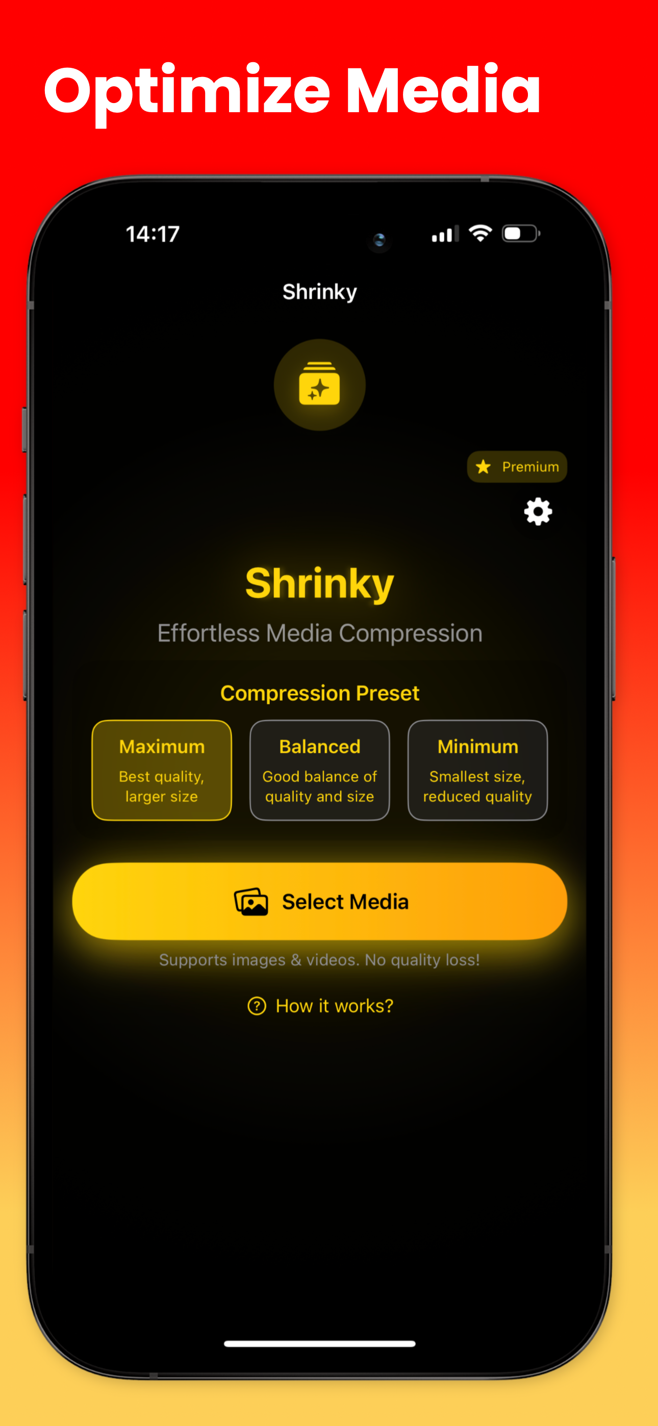 Shrinky: Media Optimizer media 1