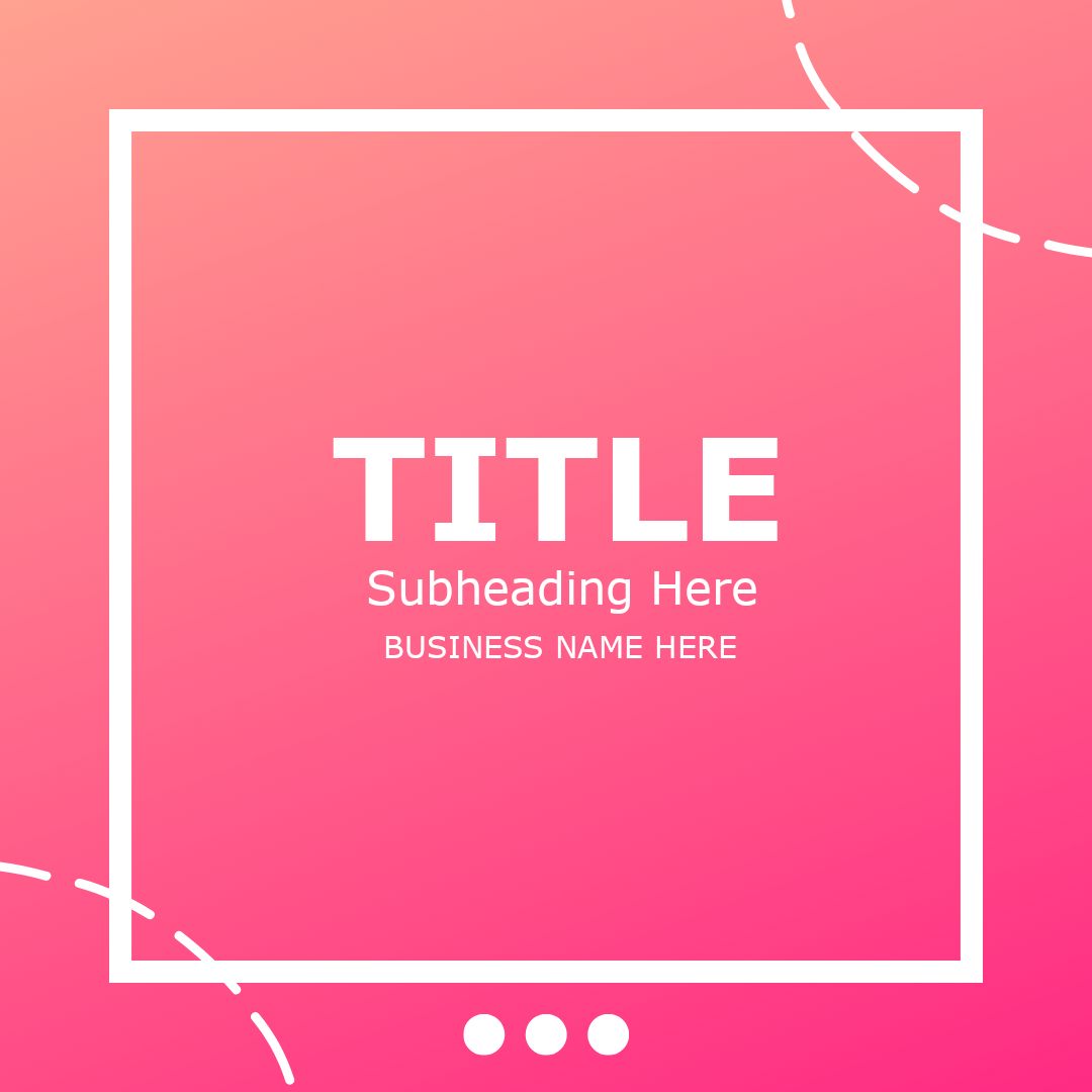 Instagram Template - Liorious