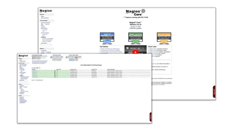 Nagios Open Source screenshot 2