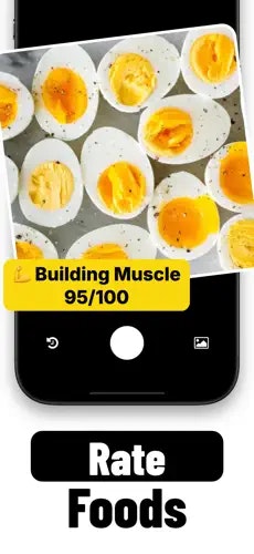 Pre & Post Gym Food Rater - Muscl AI media 1
