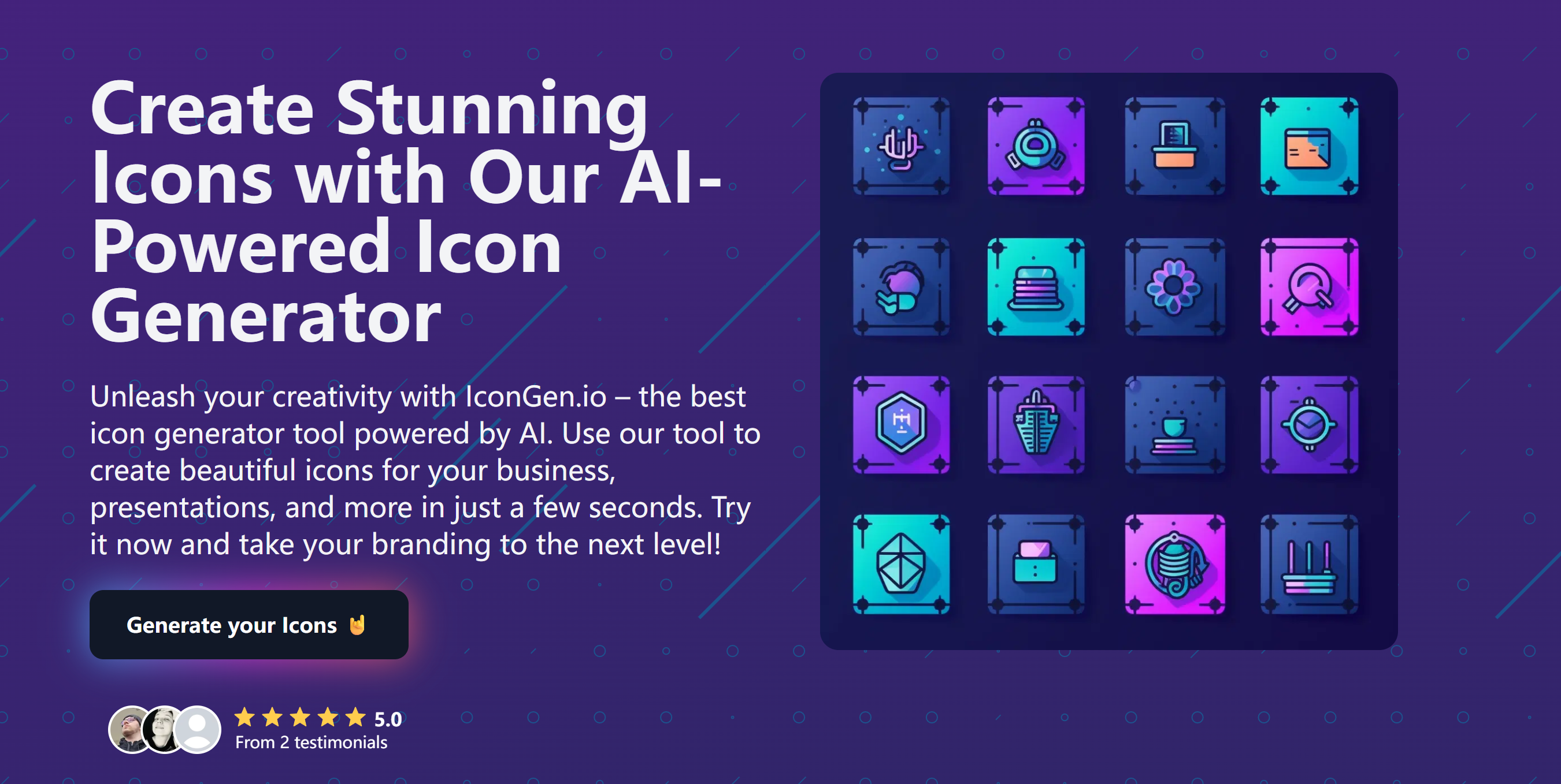 Mídia 2 de Icongen.io