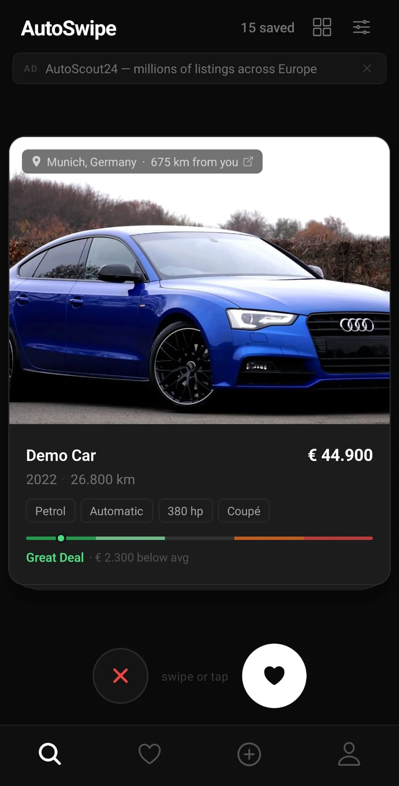 AutoSwiper - Swipe. Like. Drive. screenshot 3
